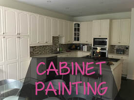 Cabinet painting in Toronto