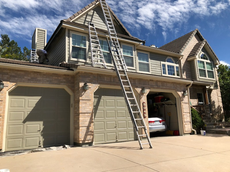 Exterior painting by House Painters Vaughan